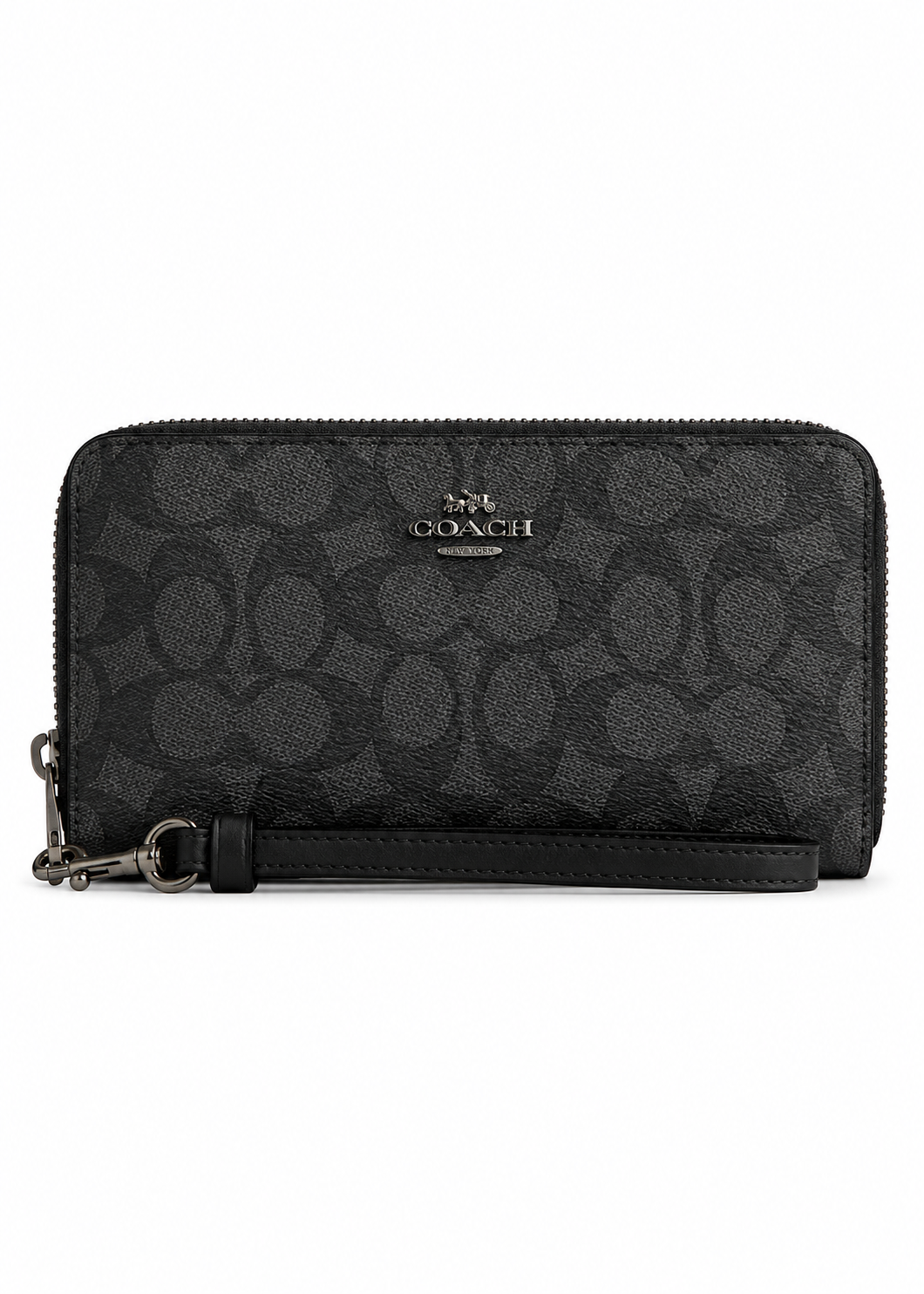 Cartera Coach Long Zip Around Wallet