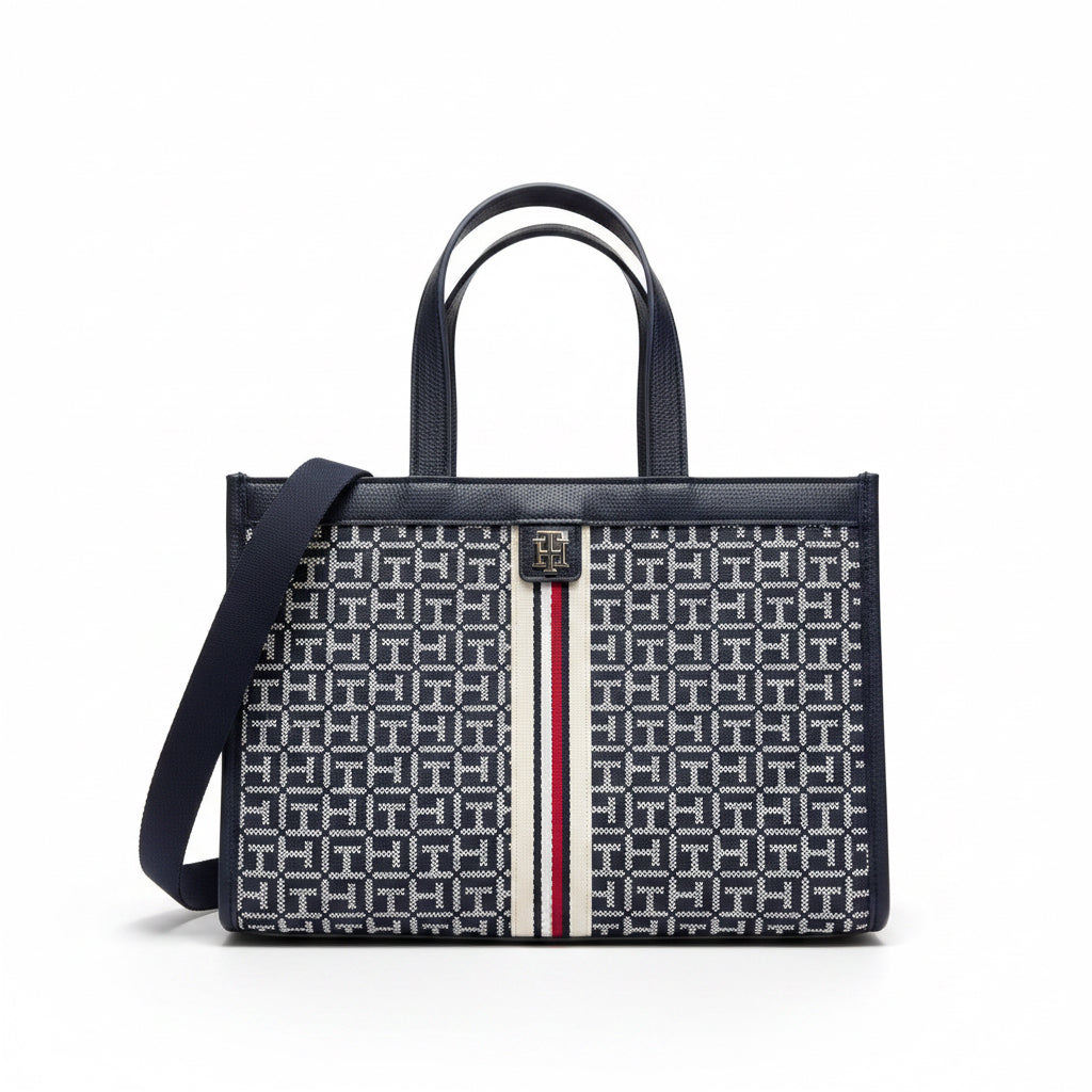 Bolsa Tommy Hilfiger Tote Crossbody Azul