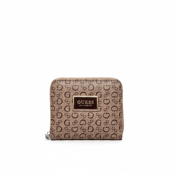 Cartera Guess Cuadrada Café