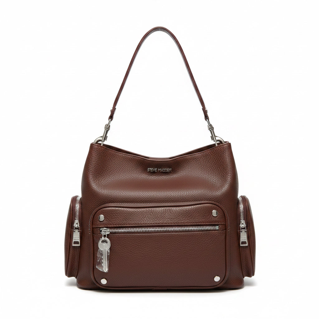 Bolsa Steve Madden Tote Crossbody Cafe