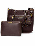 Bolsa Steve Madden Tote Café con Bolsa Interior