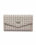 Cartera Guess Beige Monograma Sobre