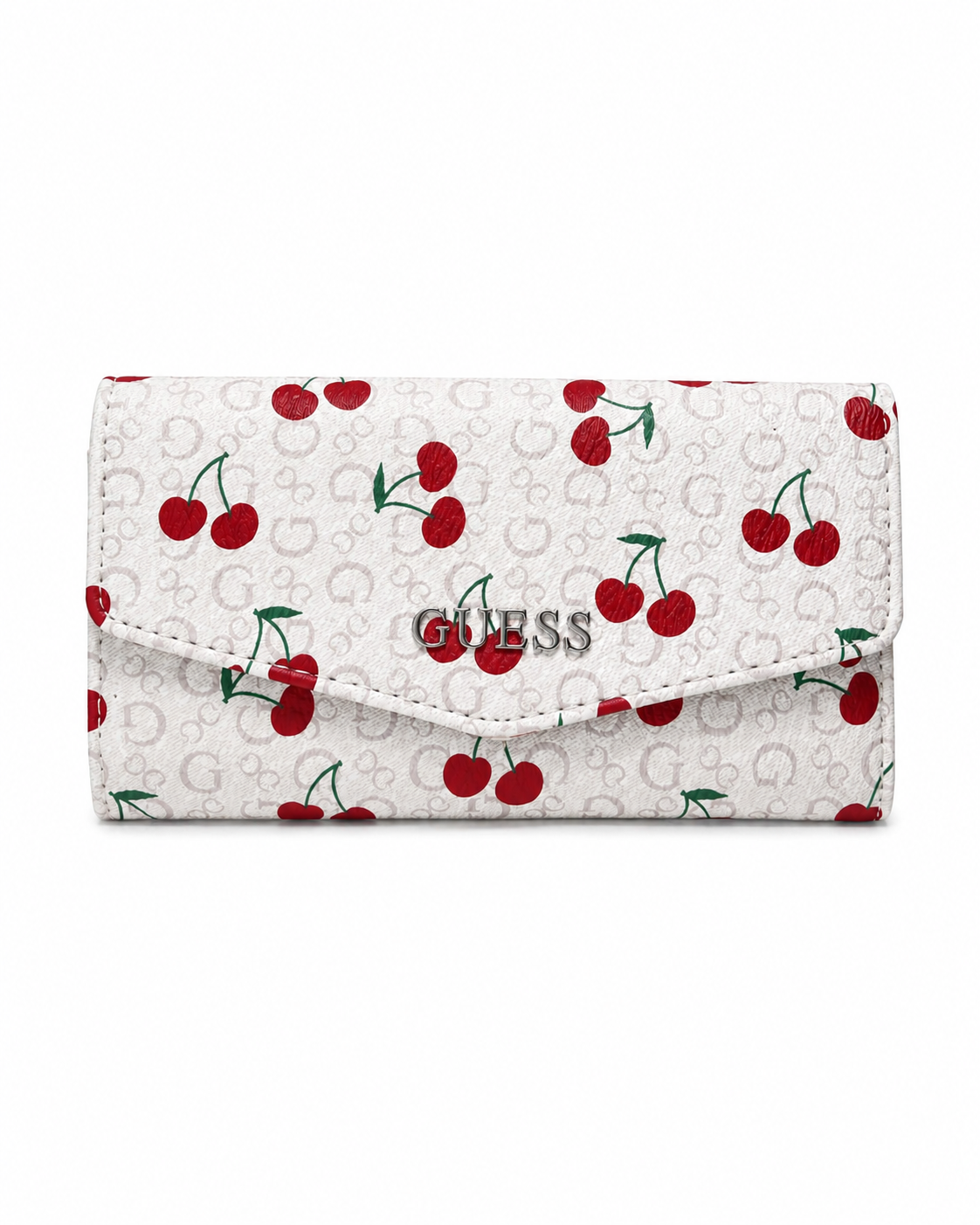 Cartera Guess Blanca Cerezas