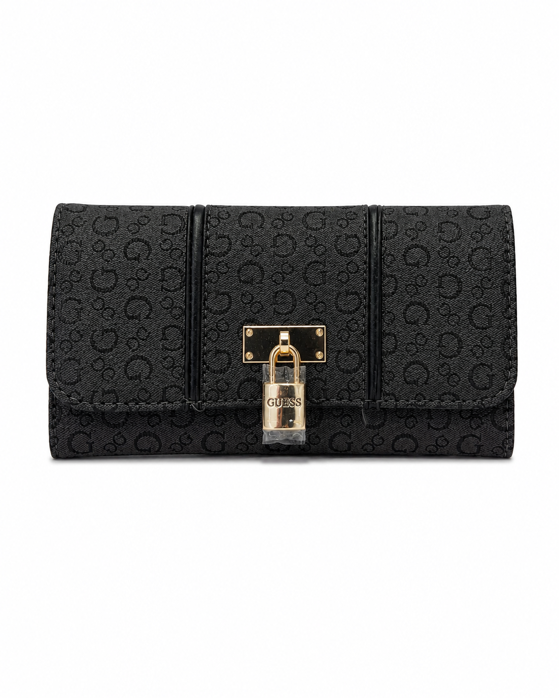 Cartera Guess Negra Candado