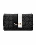 Cartera Guess Negra Franja Blanca