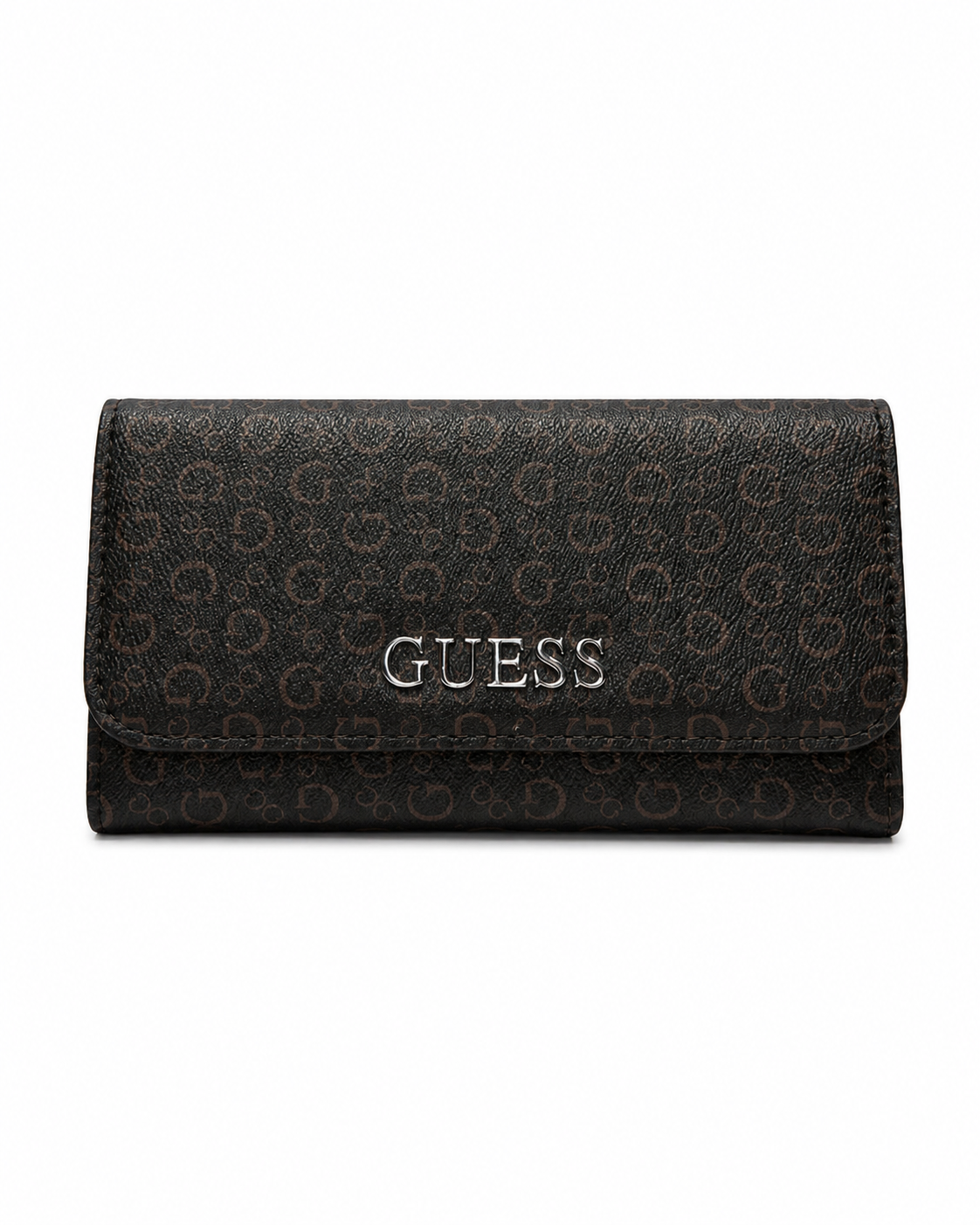 Cartera Guess Café Monograma