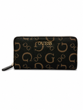 Cartera Guess Negra Monograma