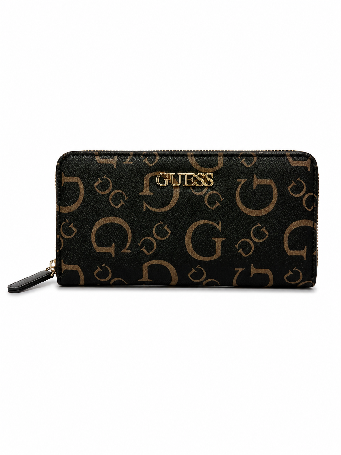 Cartera Guess Negra Monograma