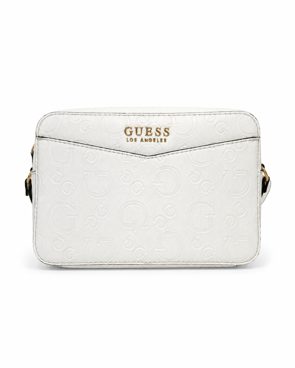 Bolsa Guess Crossbody Blanca Relieve