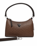 Bolsa Guess Café Monograma