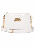 Crossbody Steve Madden Blanco Monograma
