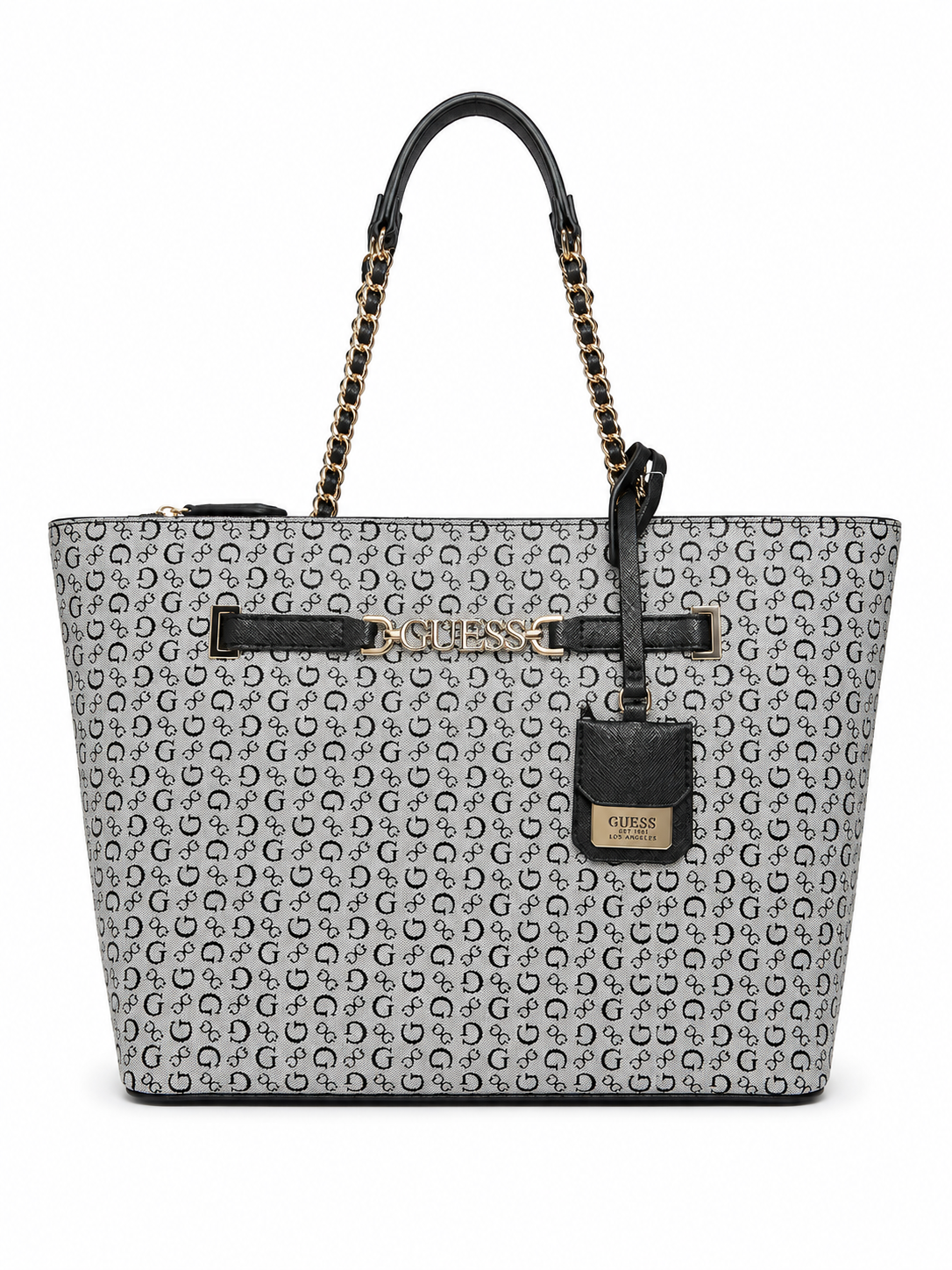Tote Guess Gris Monograma