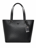 Tote Guess Negro Monograma