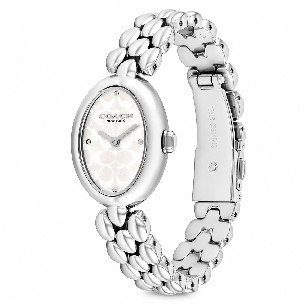 Reloj Coach Sammy Silver White Link