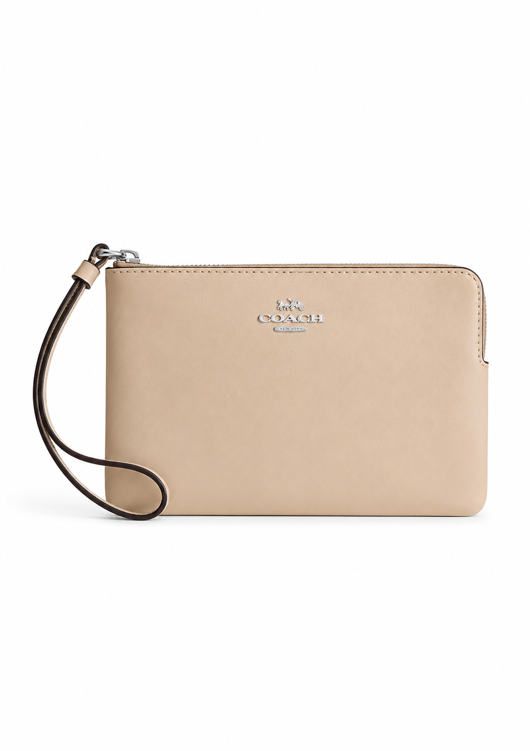 Cartera Coach Corner Zip Wristlet