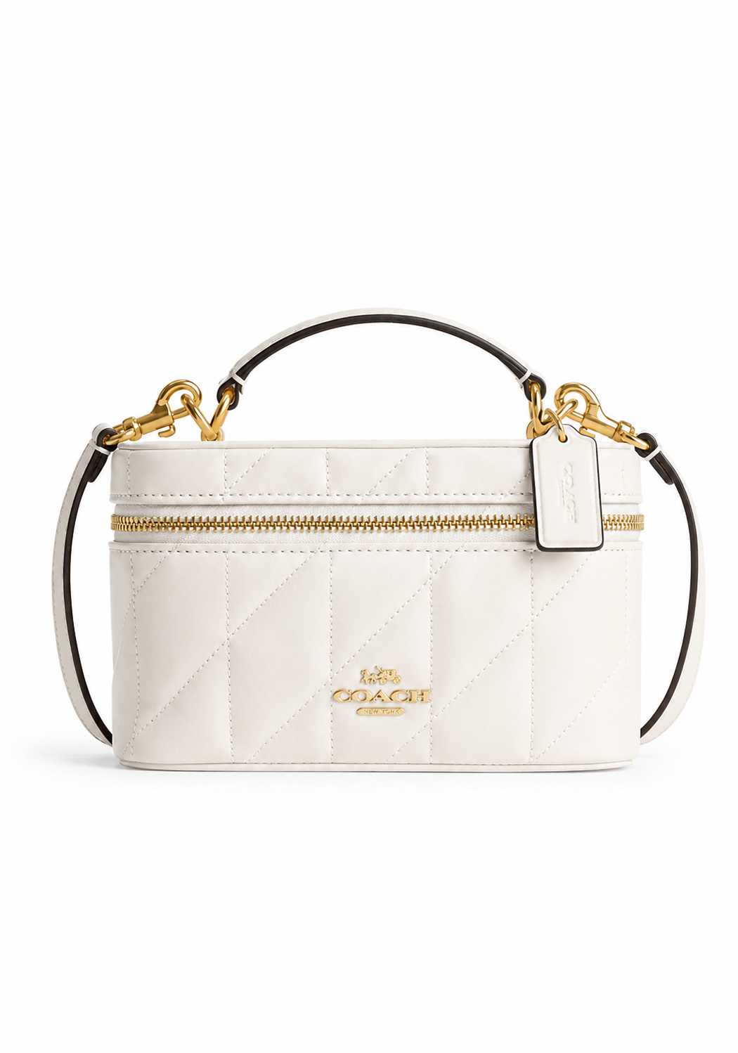 Bolso Coach Rainer Crossbody Quilted Blanco