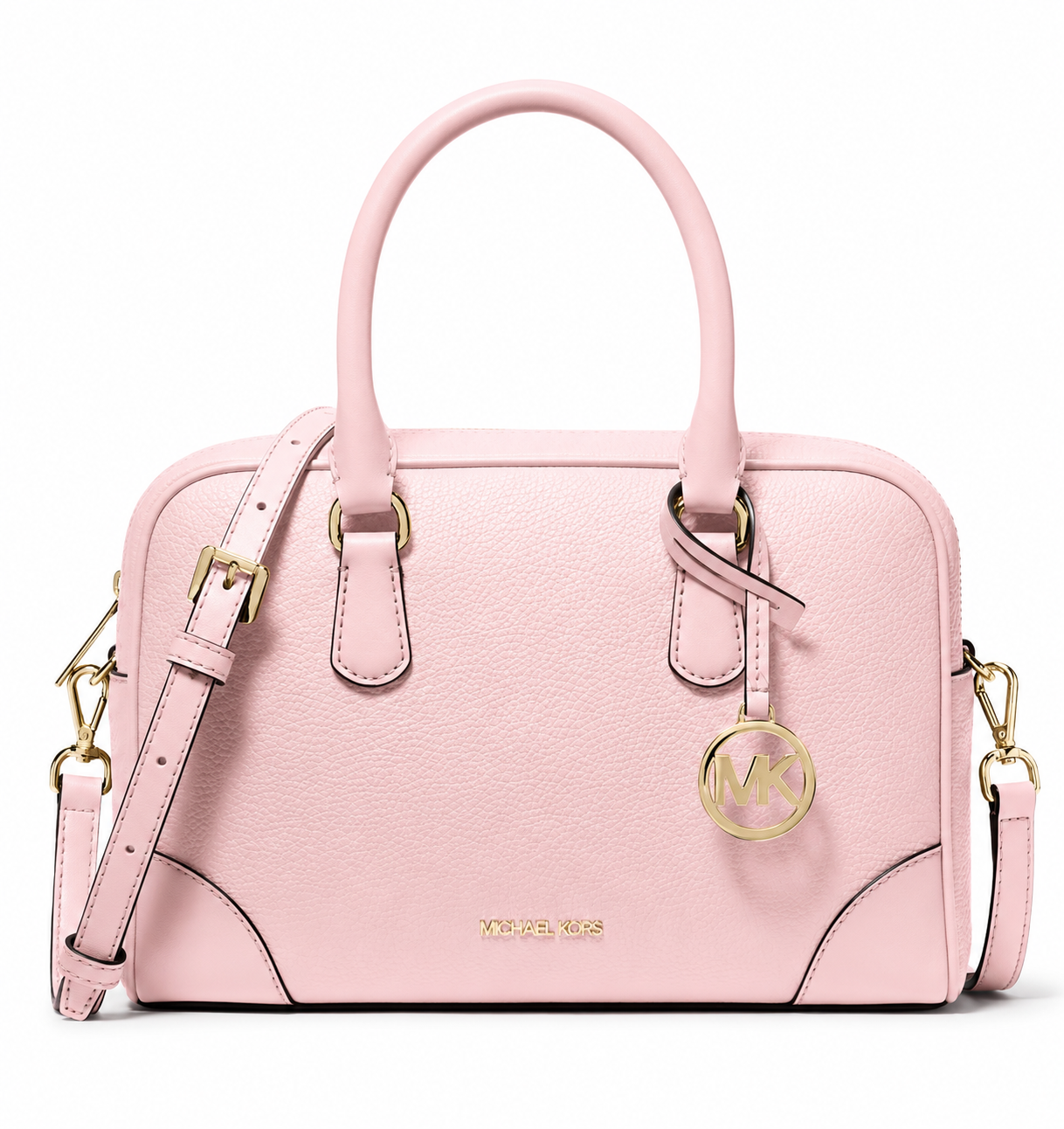 Bolso Michael Kors Thompson Medium Pebbled Leather Satchel Crossbody