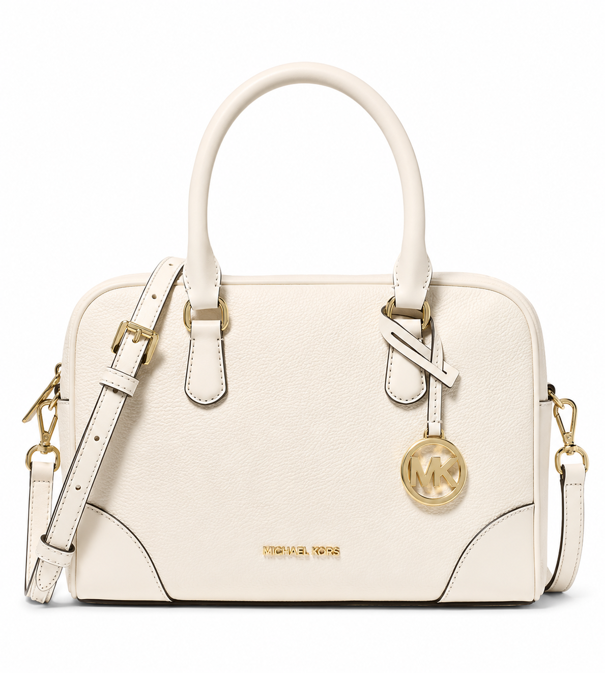 Bolso Michael Kors Thompson Medium Pebbled Leather Satchel Crossbody