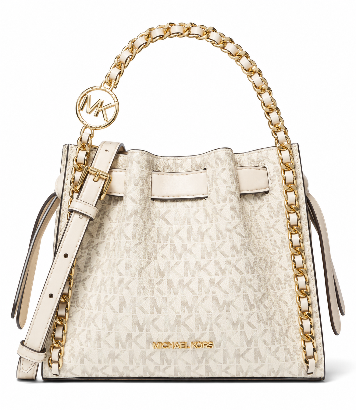 Bolso Michael Kors Mina Small Signature Logo Chain Crossbody Bag