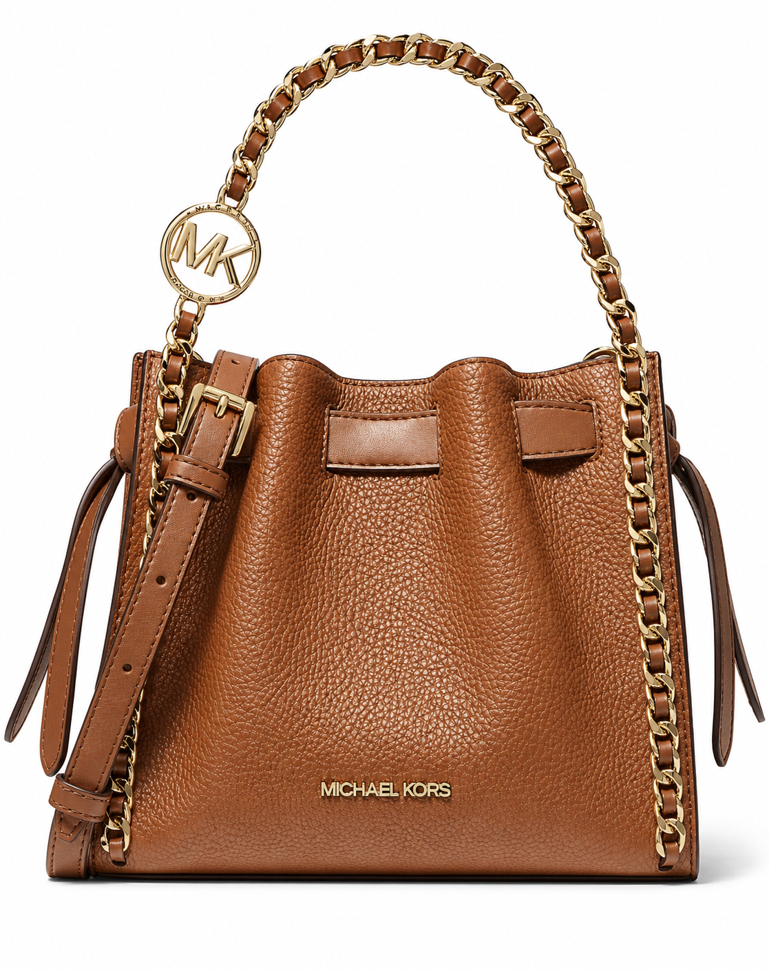 Bolso Michael Kors Mina Small Signature Logo Chain Crossbody Bag