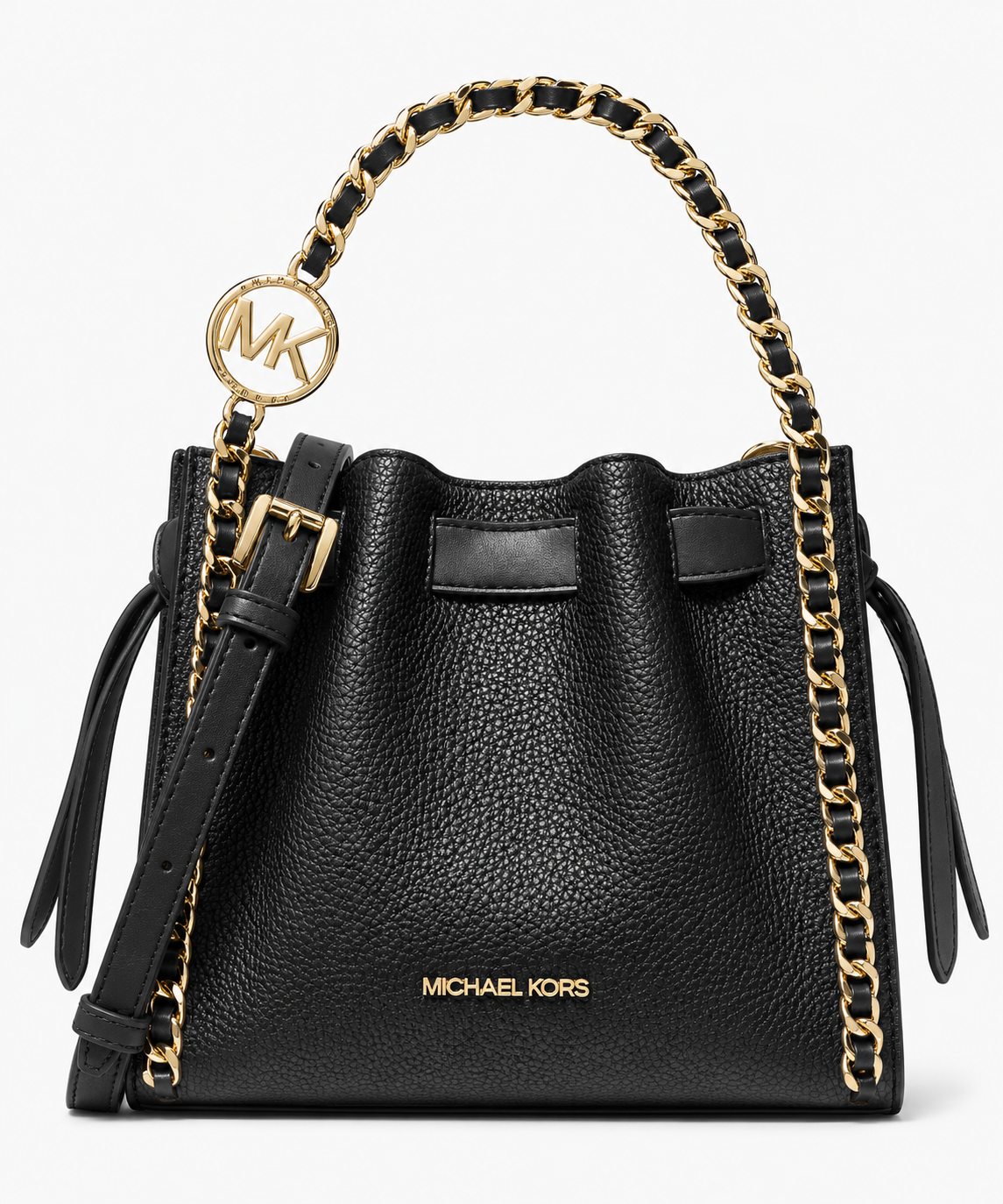 Bolso Michael Kors Mina Small Signature Logo Chain Crossbody Bag