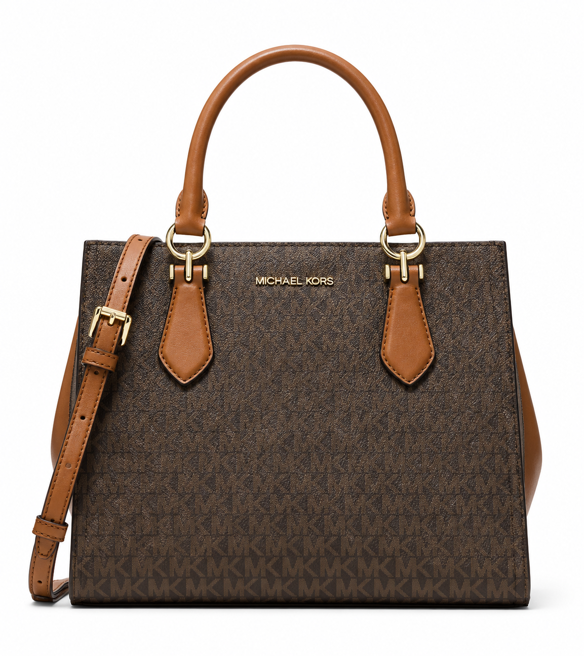 Bolso Michael Kors Marilyn Medium Signature Convertible Satchel Crossbody