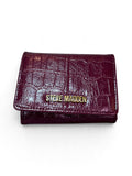 Cartera Steve Madden Vino Croco
