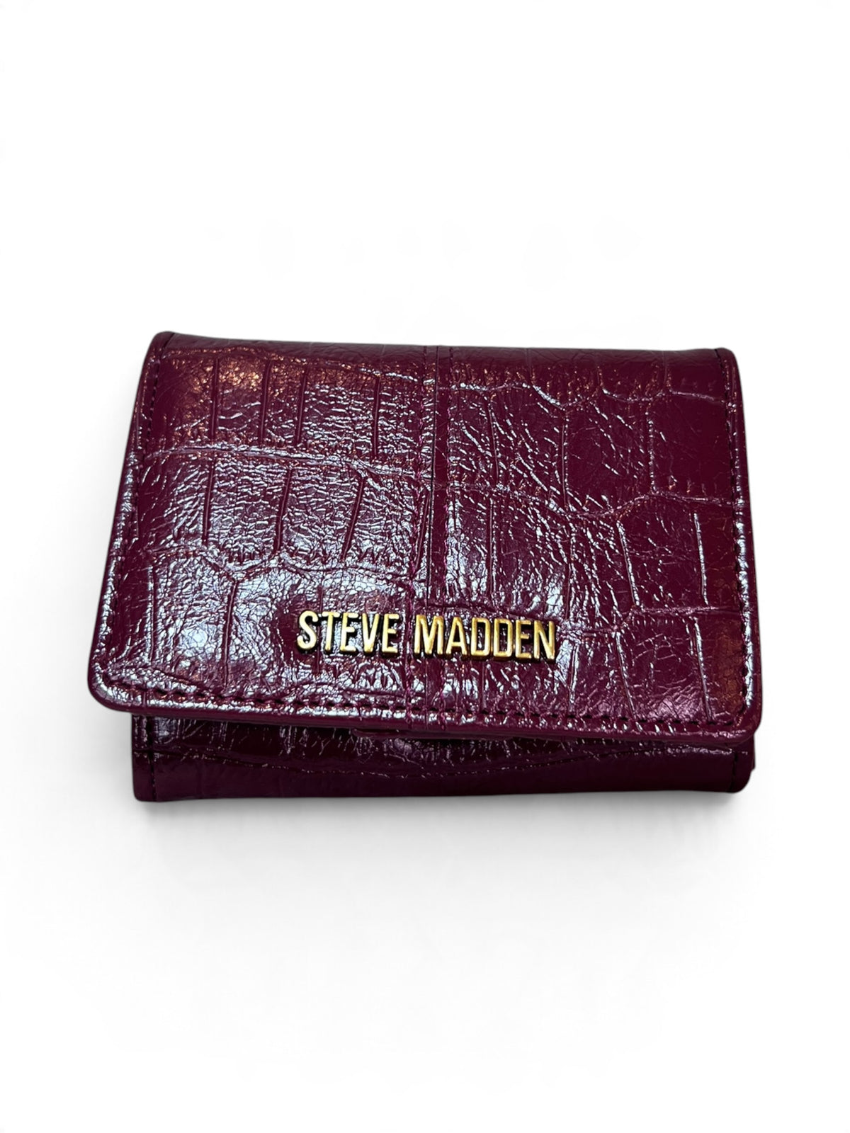 Cartera Steve Madden Vino Croco