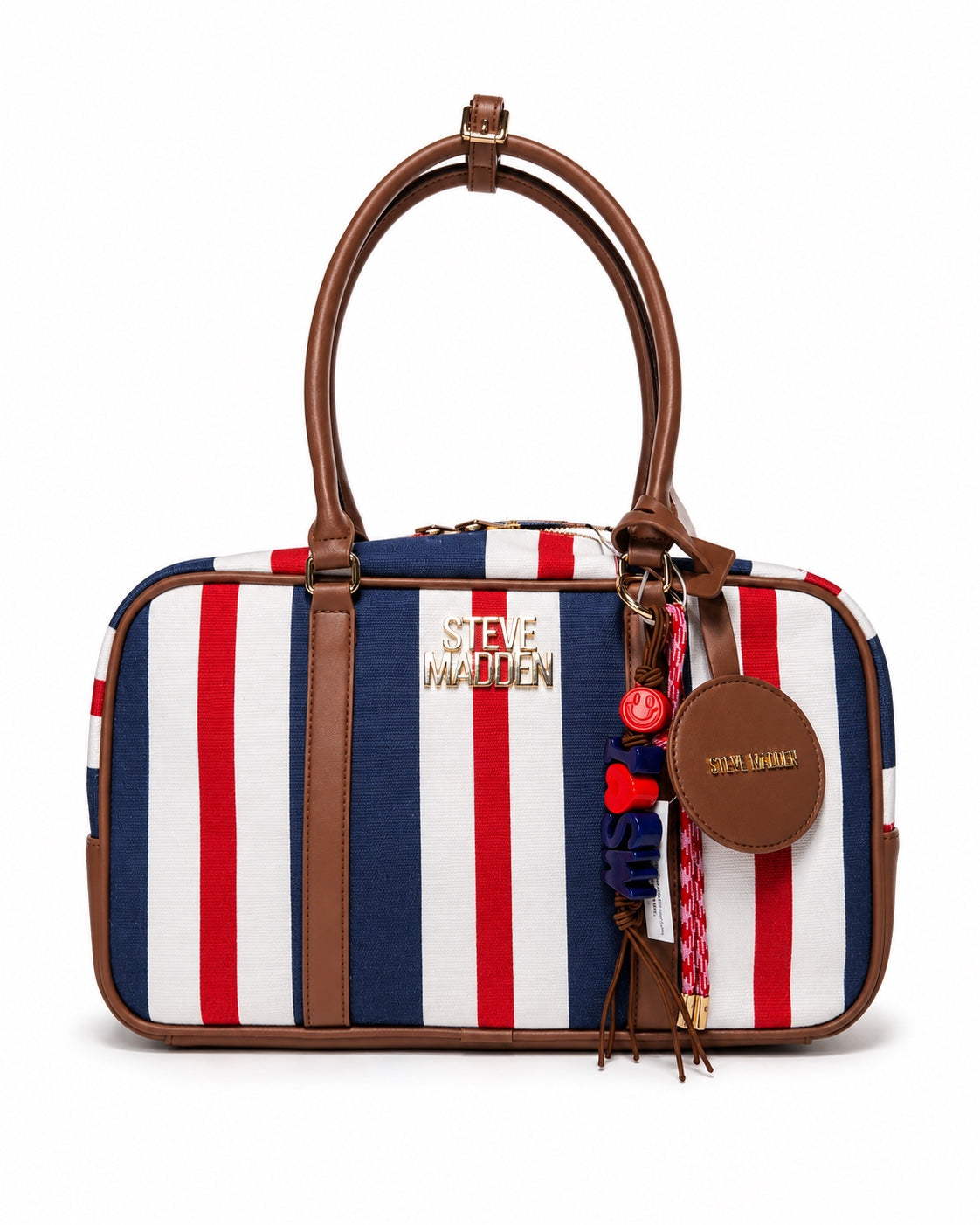 Bolso Steve Madden satchel multicolor con crossbody