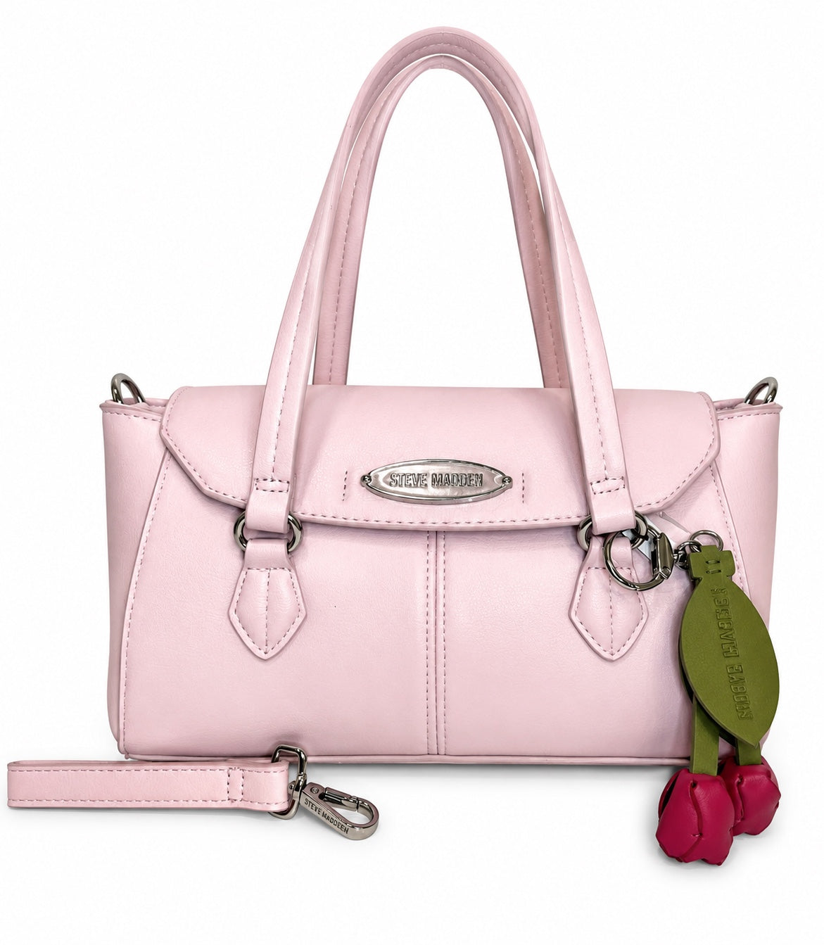 Bolso Steve Madden satchel rosa