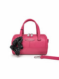 Bolso Steve Madden satchel rosa con crossbody