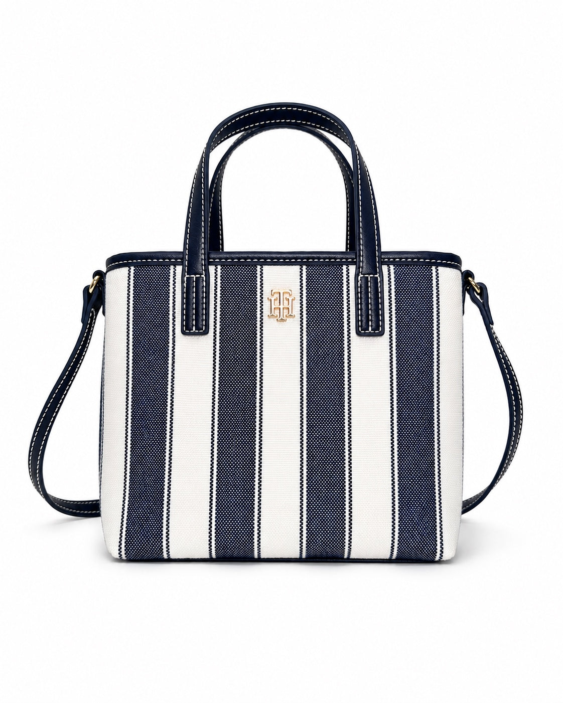 Bolso Tommy Hilfiger tote azul y blanco agotado