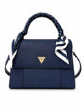 Bolsa Guess azul marino con pañuelo