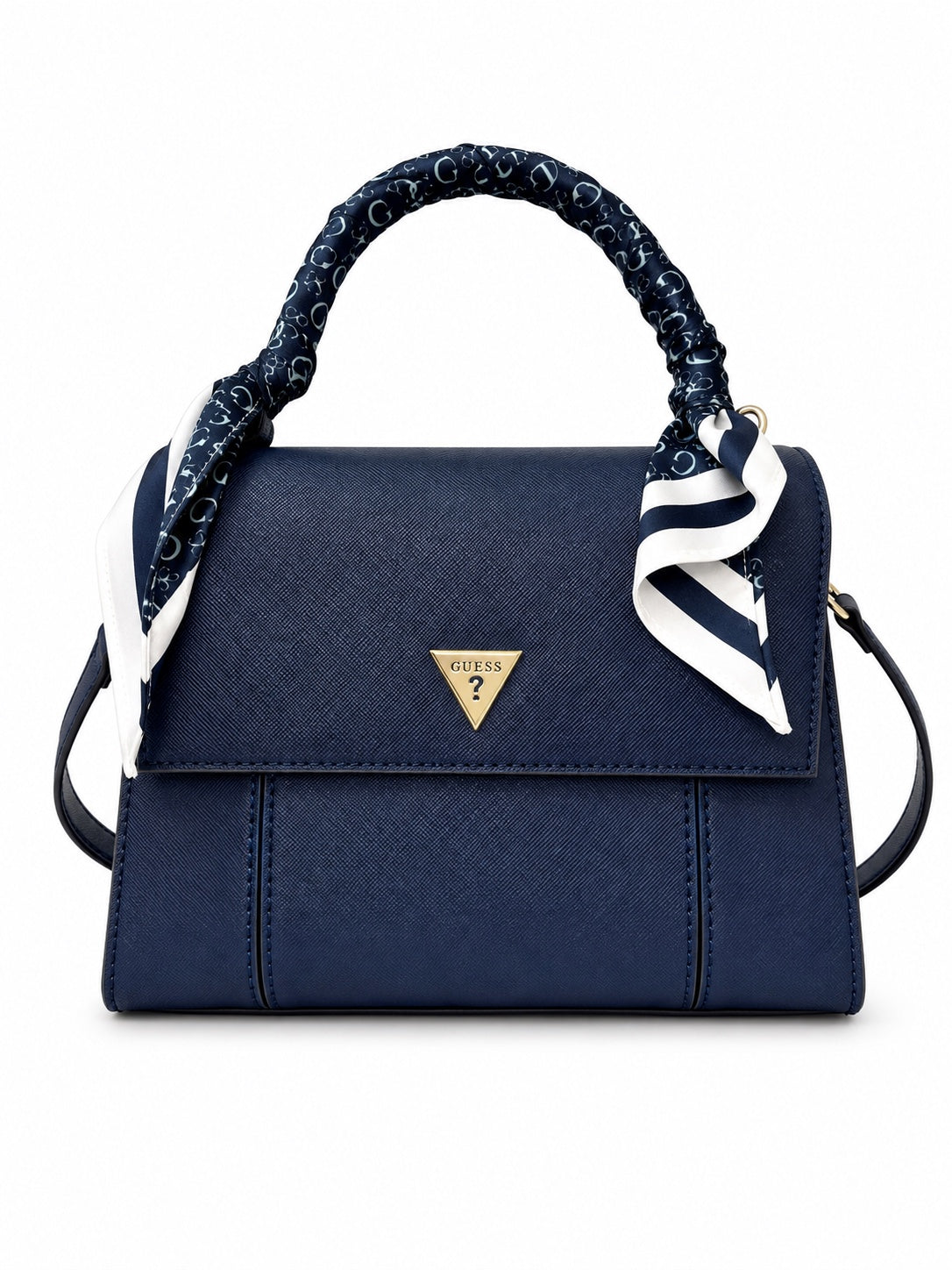 Bolsa Guess azul marino con pañuelo