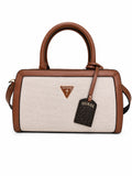 Bolsa Guess beige con café incluye correa crossbody