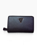 Cartera Guess compacta color negro