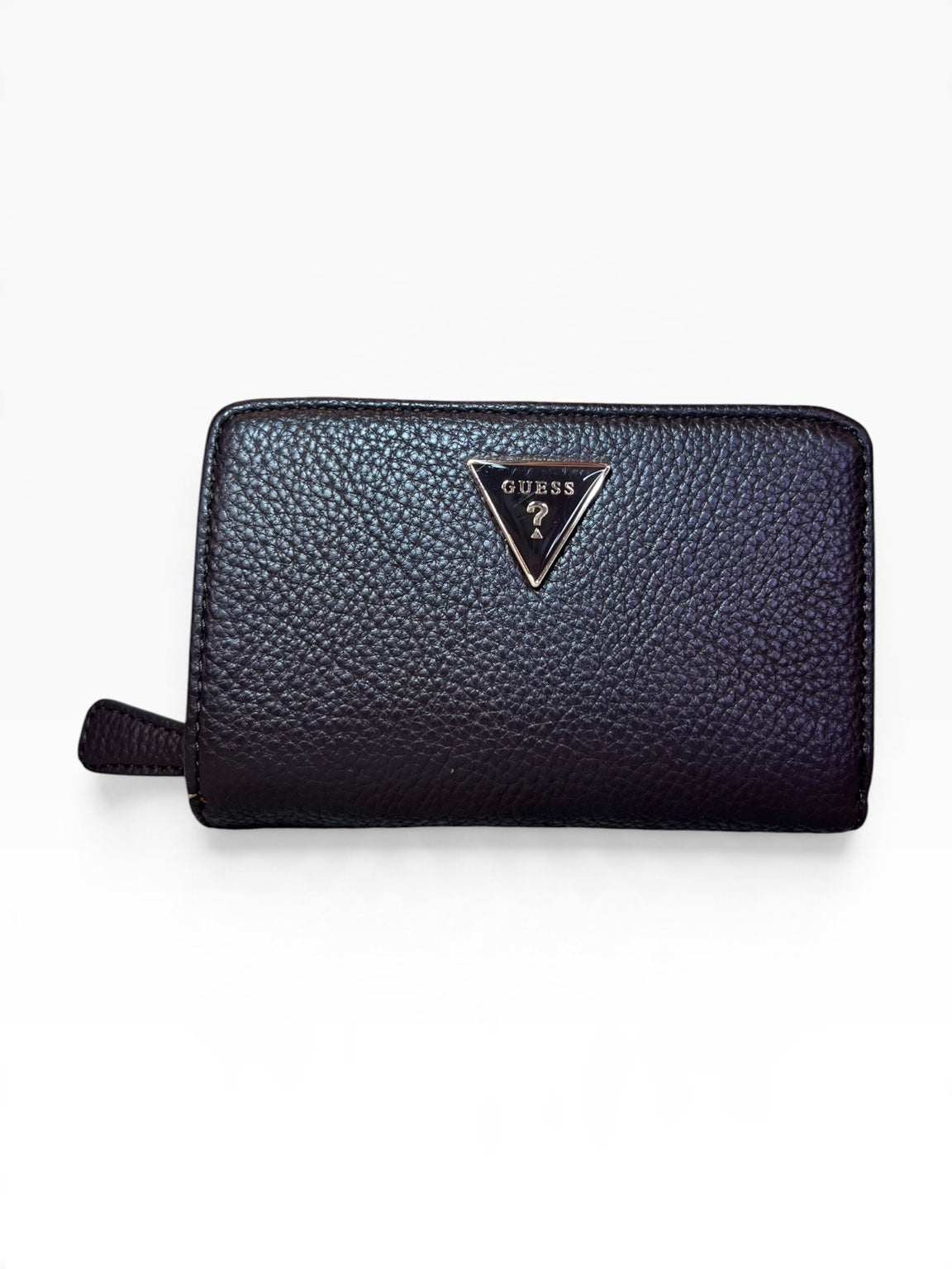 Cartera Guess compacta color negro