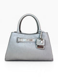 Bolsa Guess Crossbody Satchel gris claro