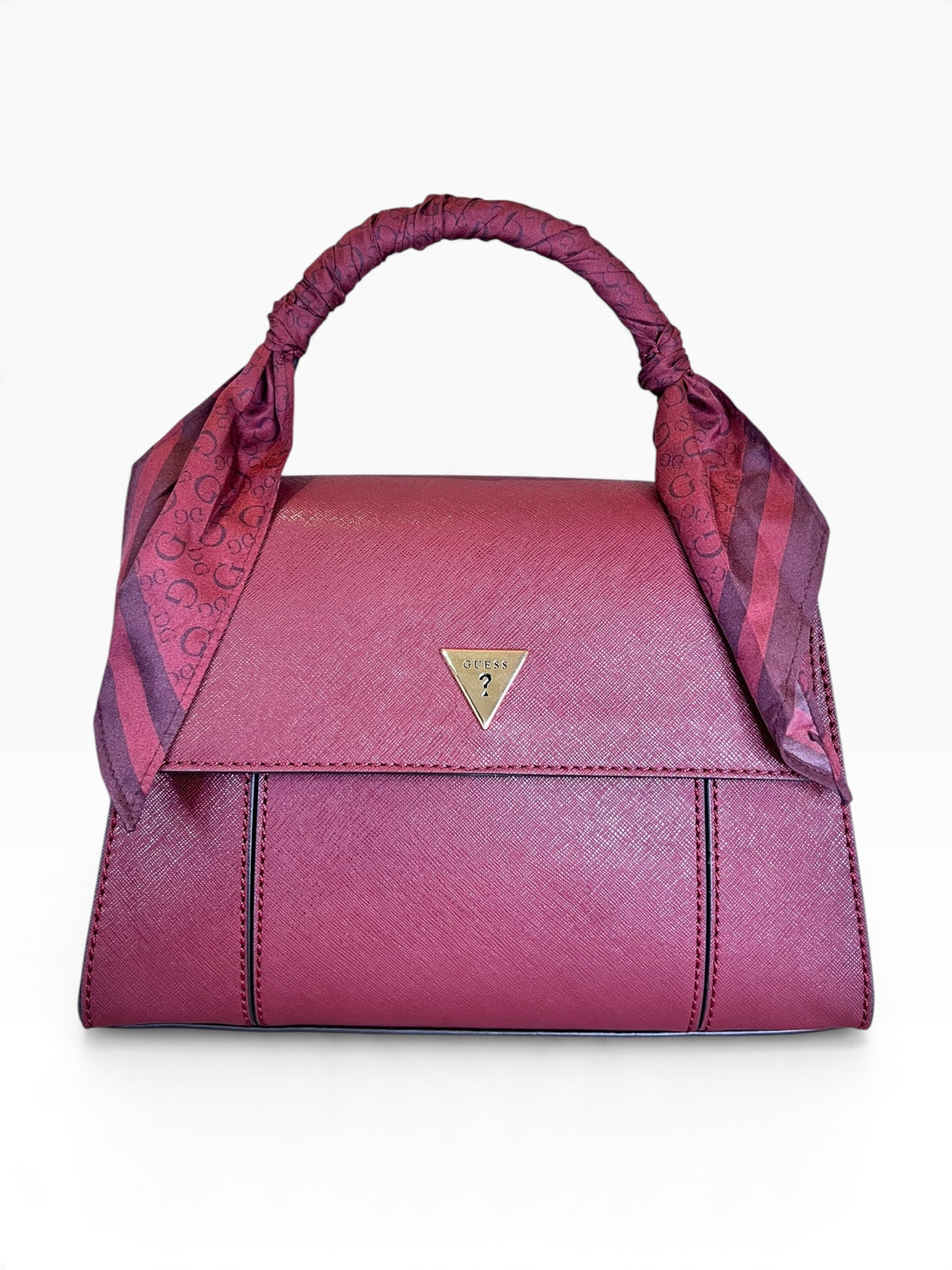 Bolsa Guess Crossbody Satchel Vino