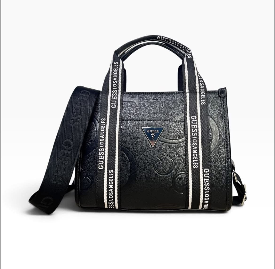 Bolsa Guess Crossbody Satchel negra