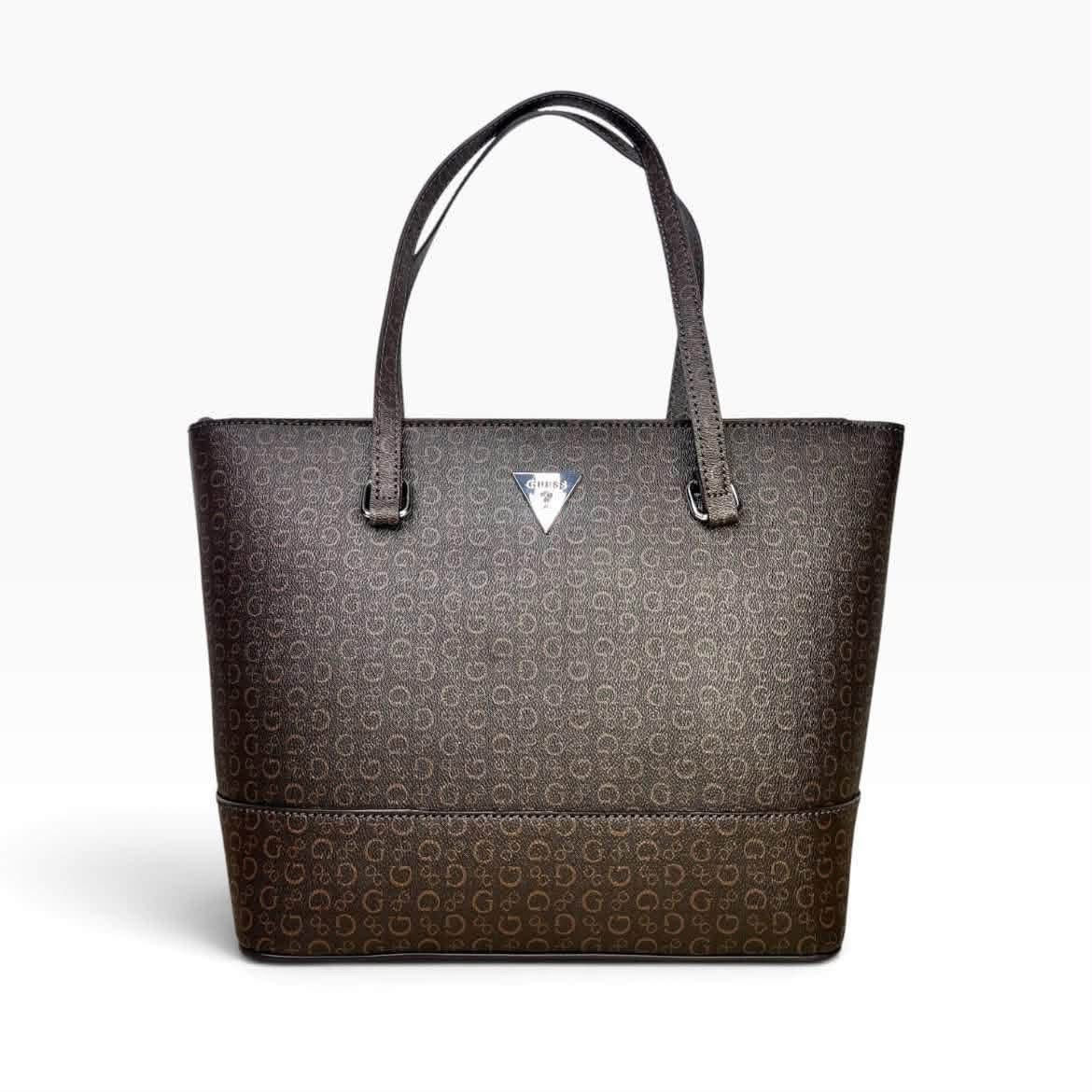 Bolsa Guess Tote Café Monograma