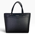 Bolsa Guess Tote Negro Monograma