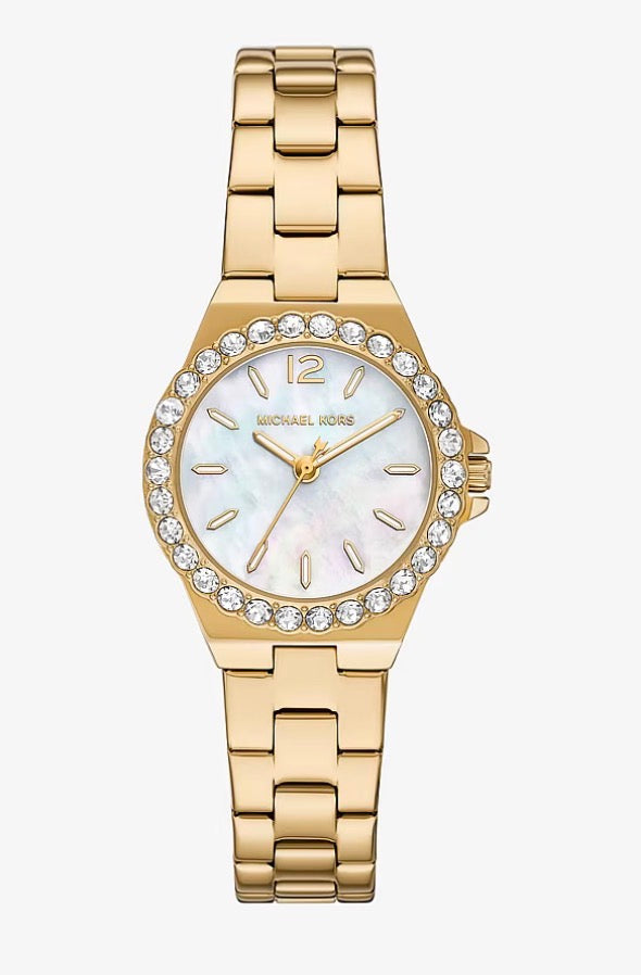 Reloj Michael Kors Mini Lennox Pavé Gold