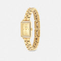 Reloj Coach Mini Liz Gold Crystal 17 mm x 24 mm