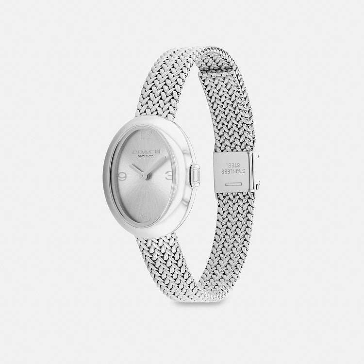 Reloj Coach Sammy Silver Mesh 22 mm