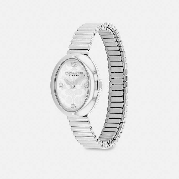 Reloj Coach Sammy Silver White 22 mm