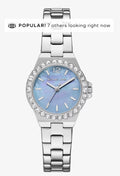 Reloj Michael Kors Lennox Mini Pavé Silver Blue
