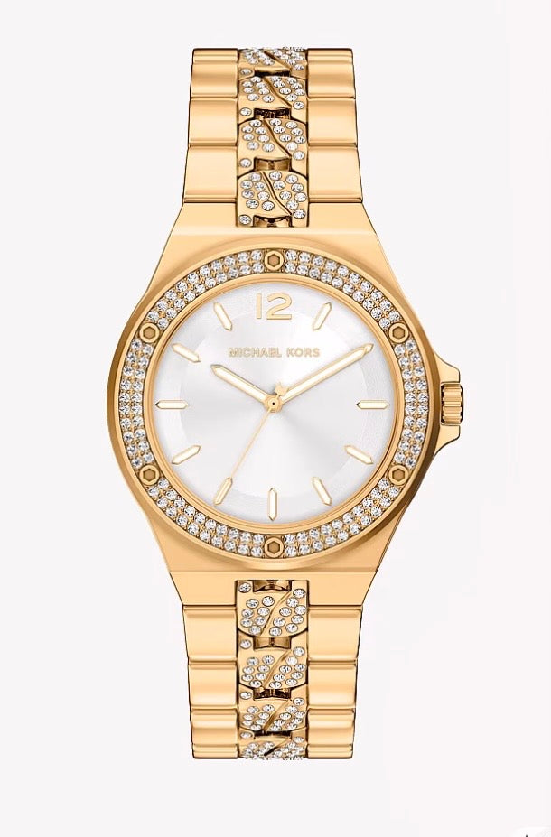 Reloj Michael Kors Lennox Pavé Gold