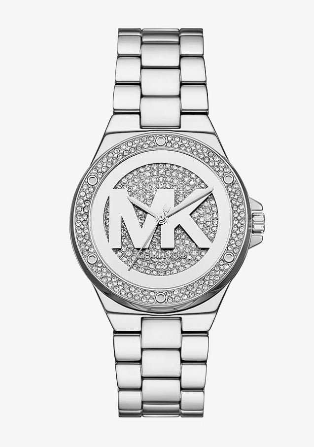 Reloj Michael Kors Lennox Pavé Silver Logo