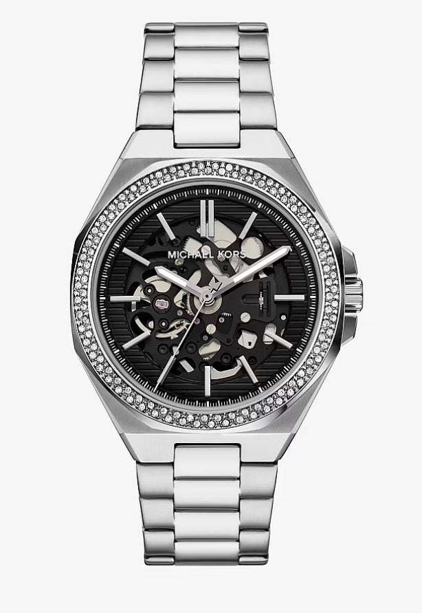 Reloj Michael Kors Oversized Callum Pavé Silver